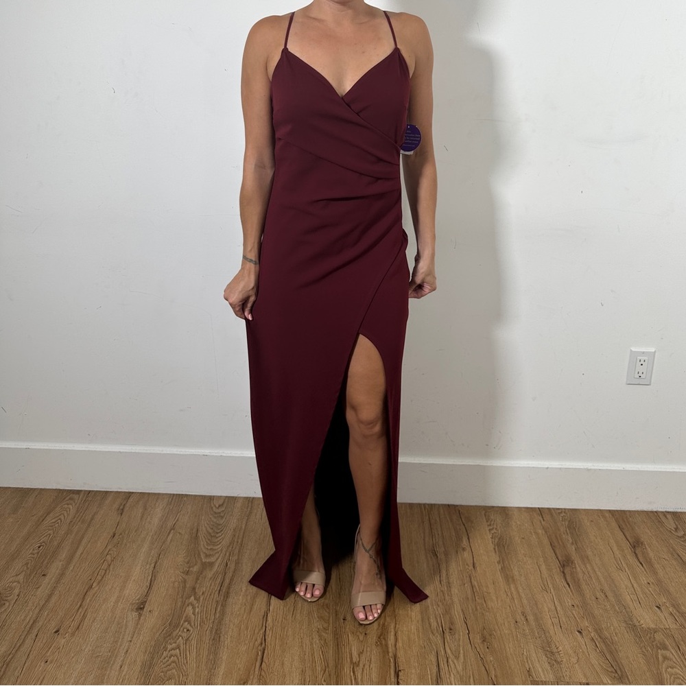 brand new Windsor maroon dress.
